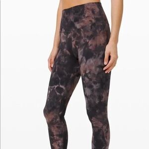 LULULEMON Align High Rise Crop Diamond Dye Graphite